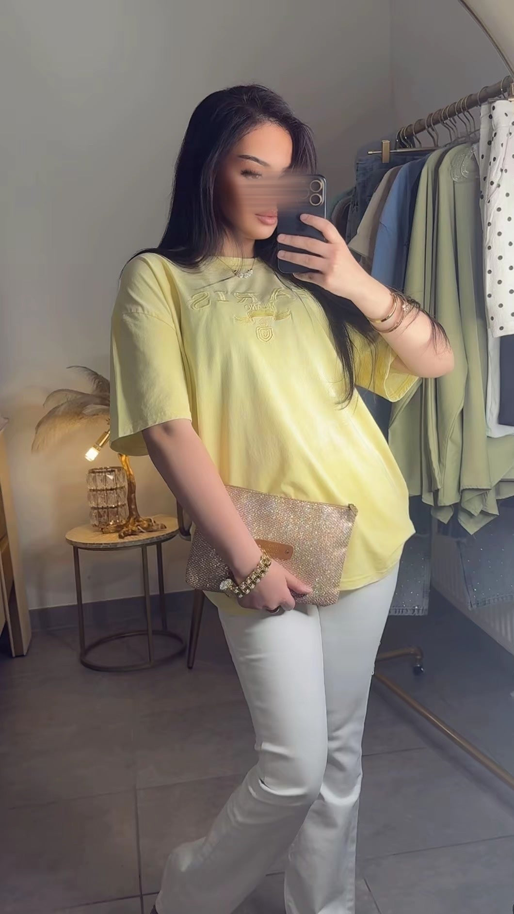 T-SHIRT ALLURE OVERSIZE BRODÉ
