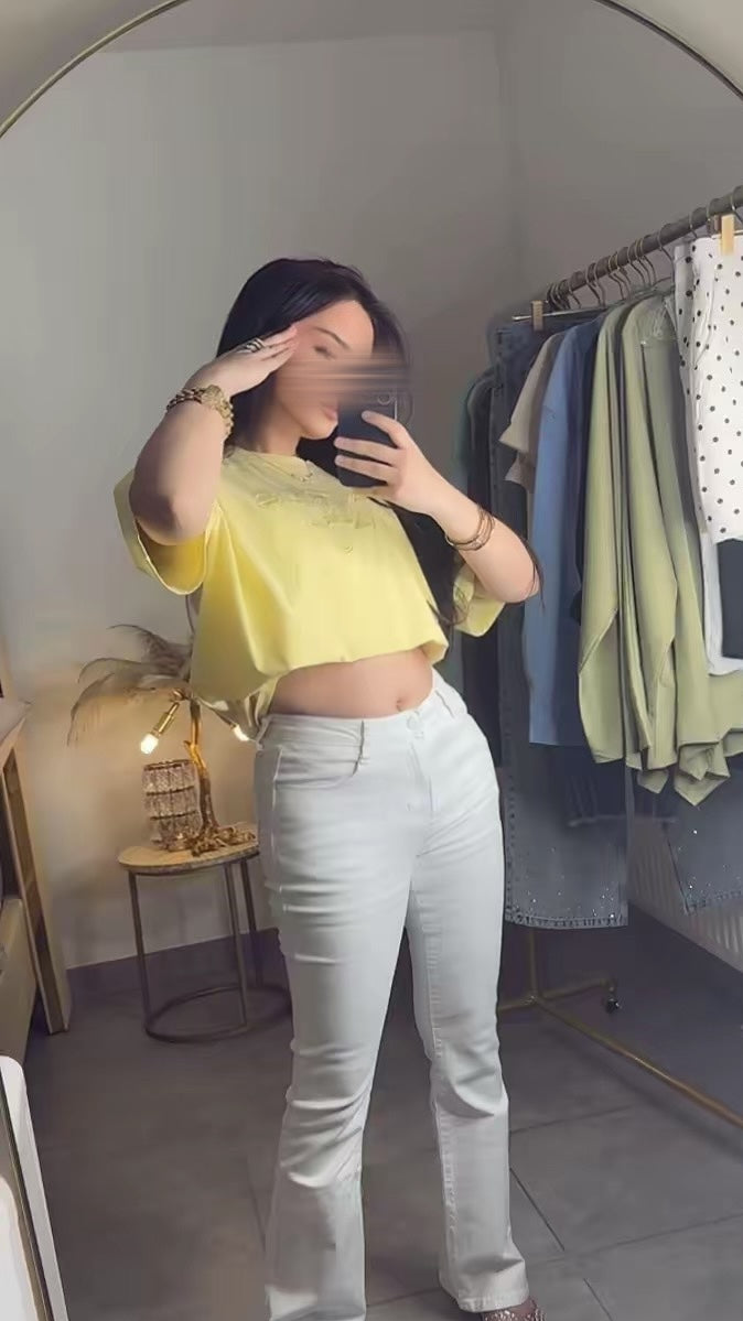 T-SHIRT ALLURE OVERSIZE BRODÉ
